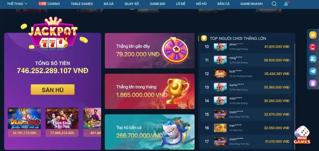 Biểu đồ thể hiện các lợi ích và tính năng nổi bật của 18win